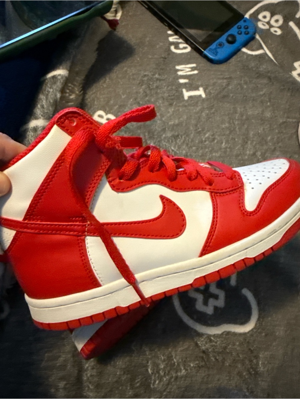 Nike Dunk High Championship Red